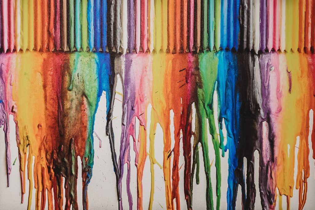 Here’s How to Make Melted Crayon Art